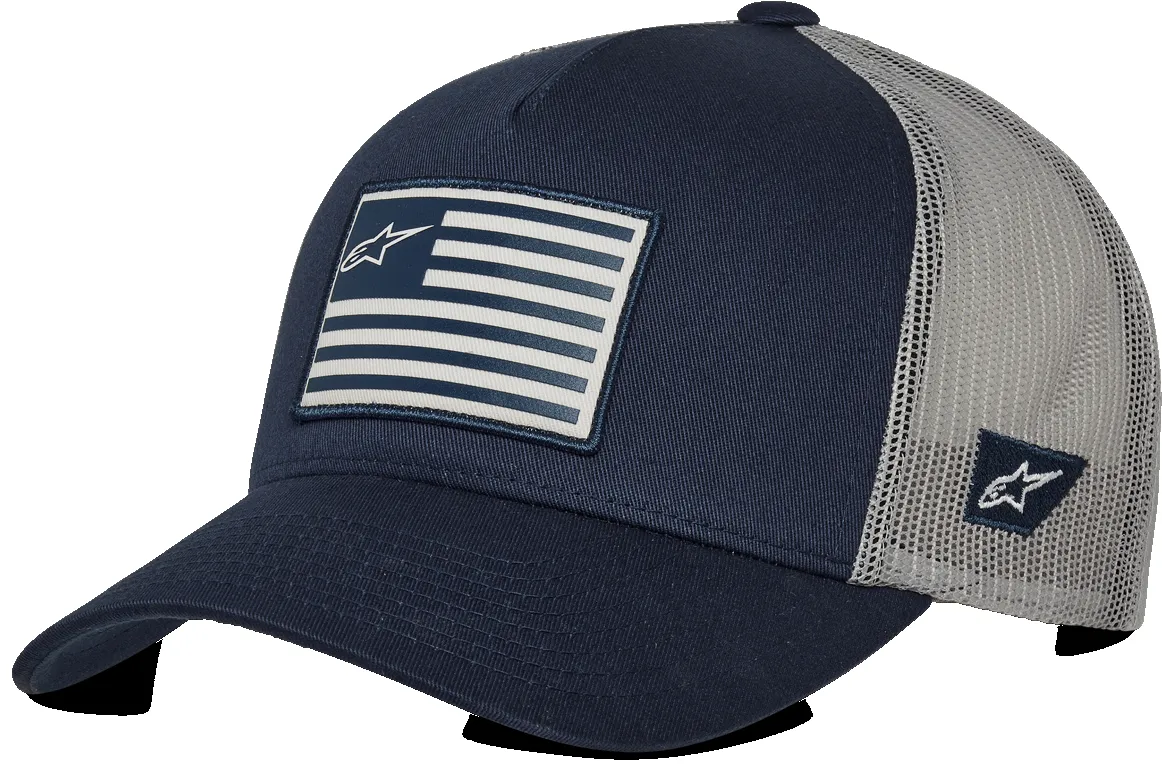 Flag Snapback Hat sold by Alpine Stars product image thumbnail 5