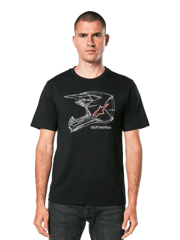 MX Helmet CSF Tee sold by Alpine Stars