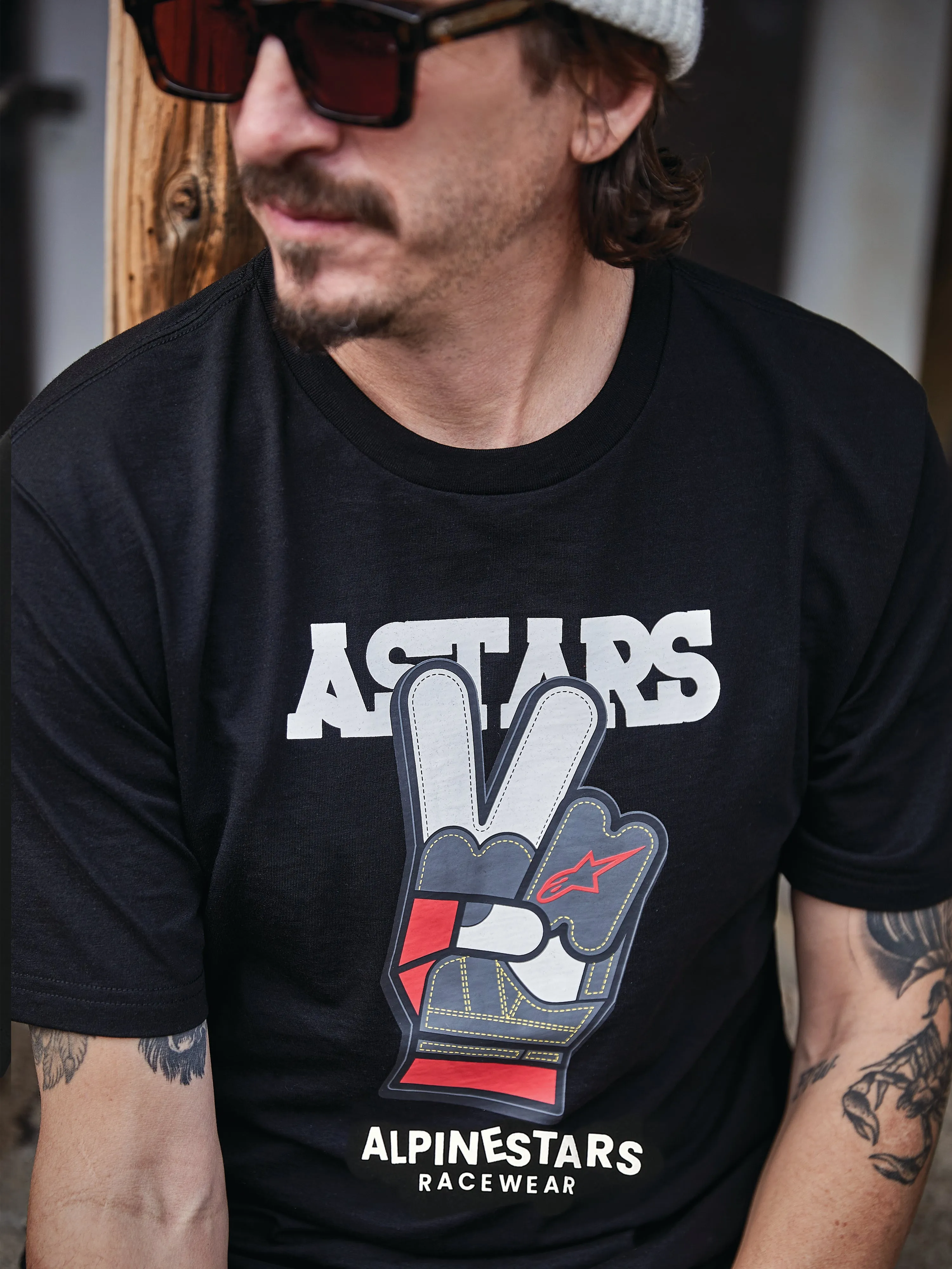 Peaceout CSF Tee - Short Sleeve sold by Alpine Stars