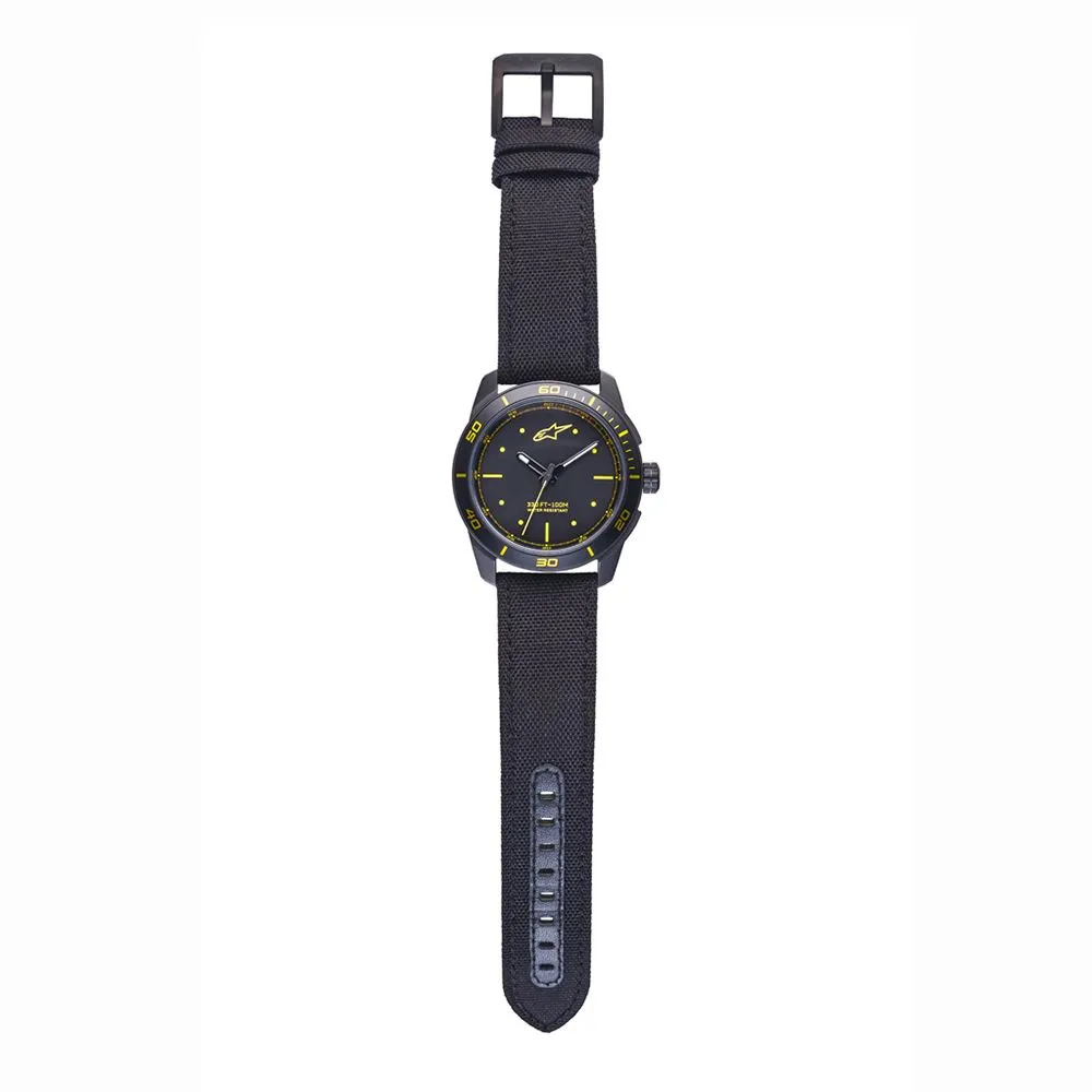 Tech Watch 3H Black-Black/Yellow sold by Alpine Stars product image thumbnail 2