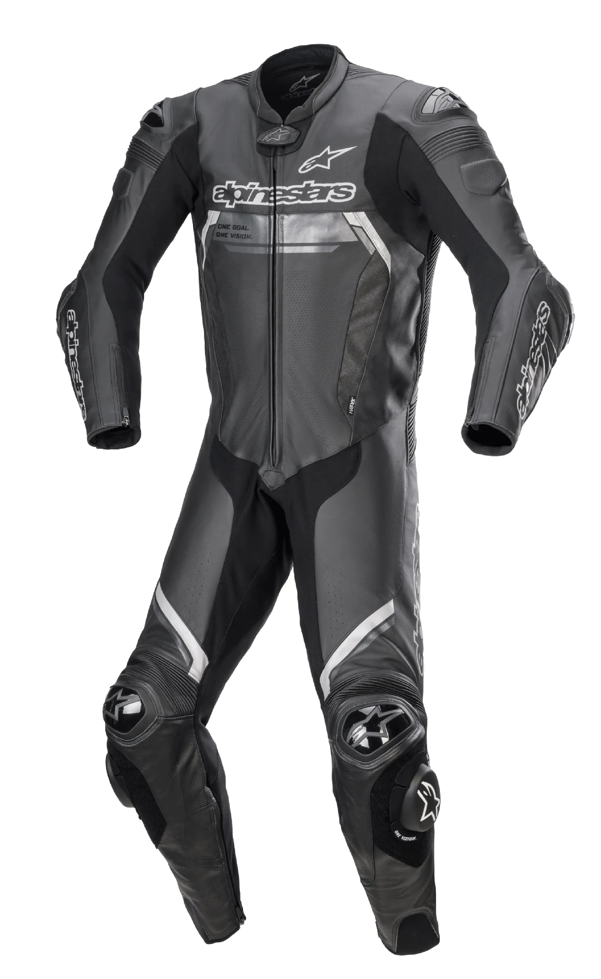 Missile V2 1-Piece Ignition Leather Suit sold by Alpine Stars