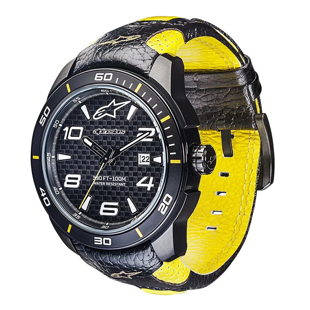 Tech Watch 3H Black Yellow-Black/Yellow sold by Alpine Stars