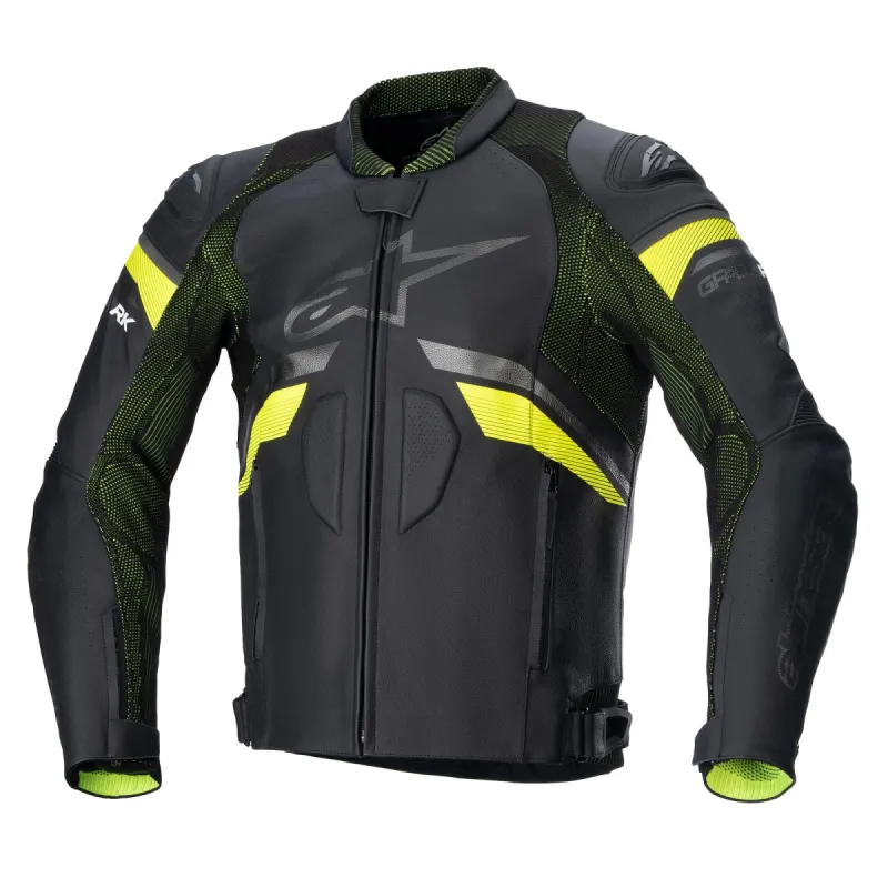 GP Plus R V3 Rideknit<sup>&reg;</sup> Leather Jacket sold by Alpinestars