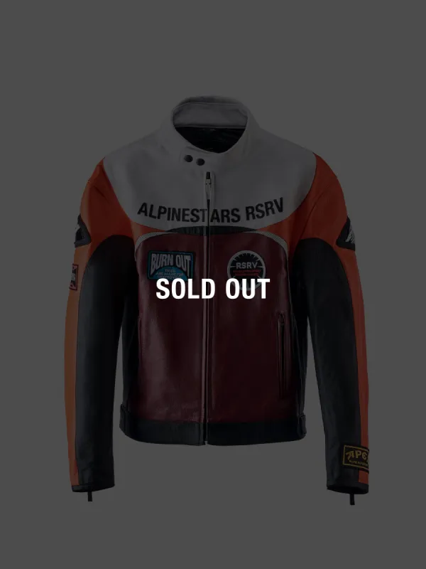 RSRV RACE CRAFT LEATHER JACKET sold by Alpinestars