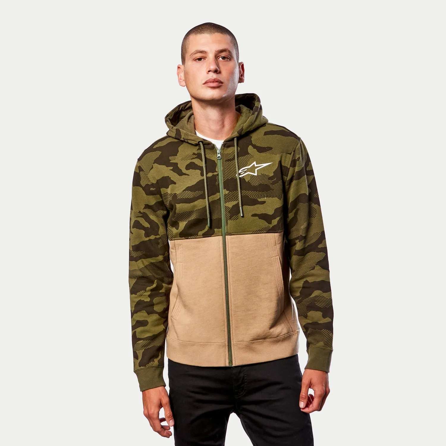 Camo Block Hoodie sold by Alpinestars