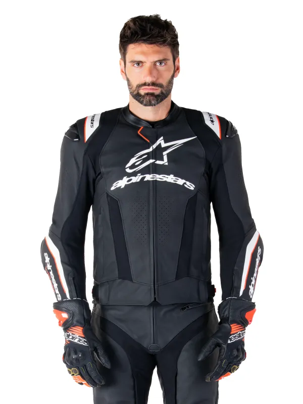 Missile V3 Ignition Leather Jacket sold by Alpinestars