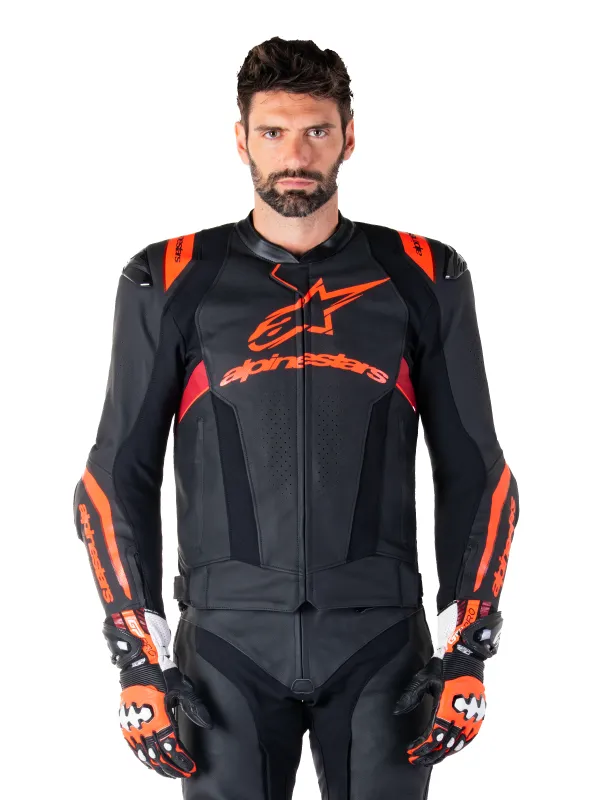 Missile V3 Ignition Leather Jacket sold by Alpinestars