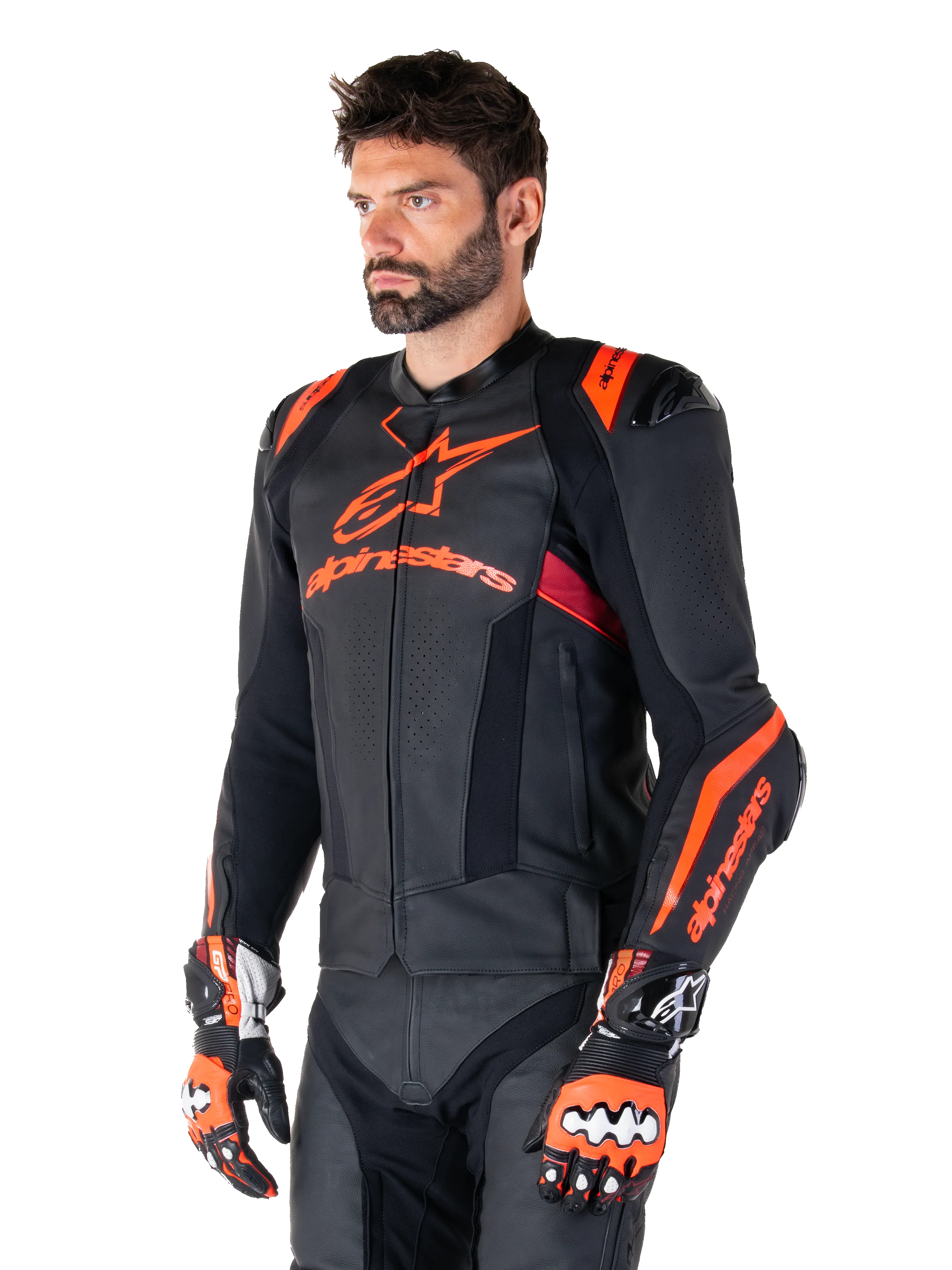 Missile V3 Ignition Leather Jacket sold by Alpine Stars product image thumbnail 2