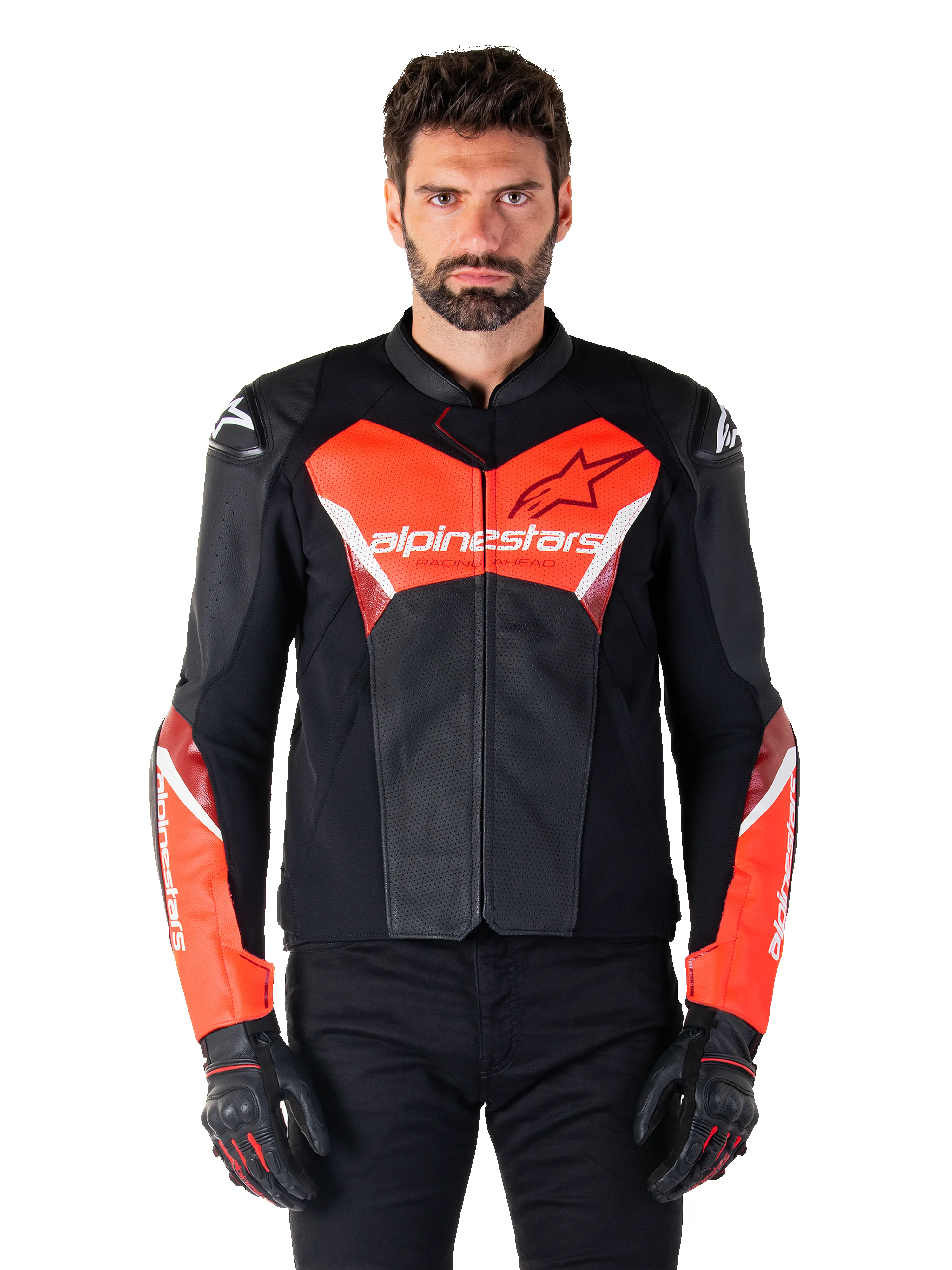 Faster V3 Airflow Leather Jacket sold by Alpine Stars