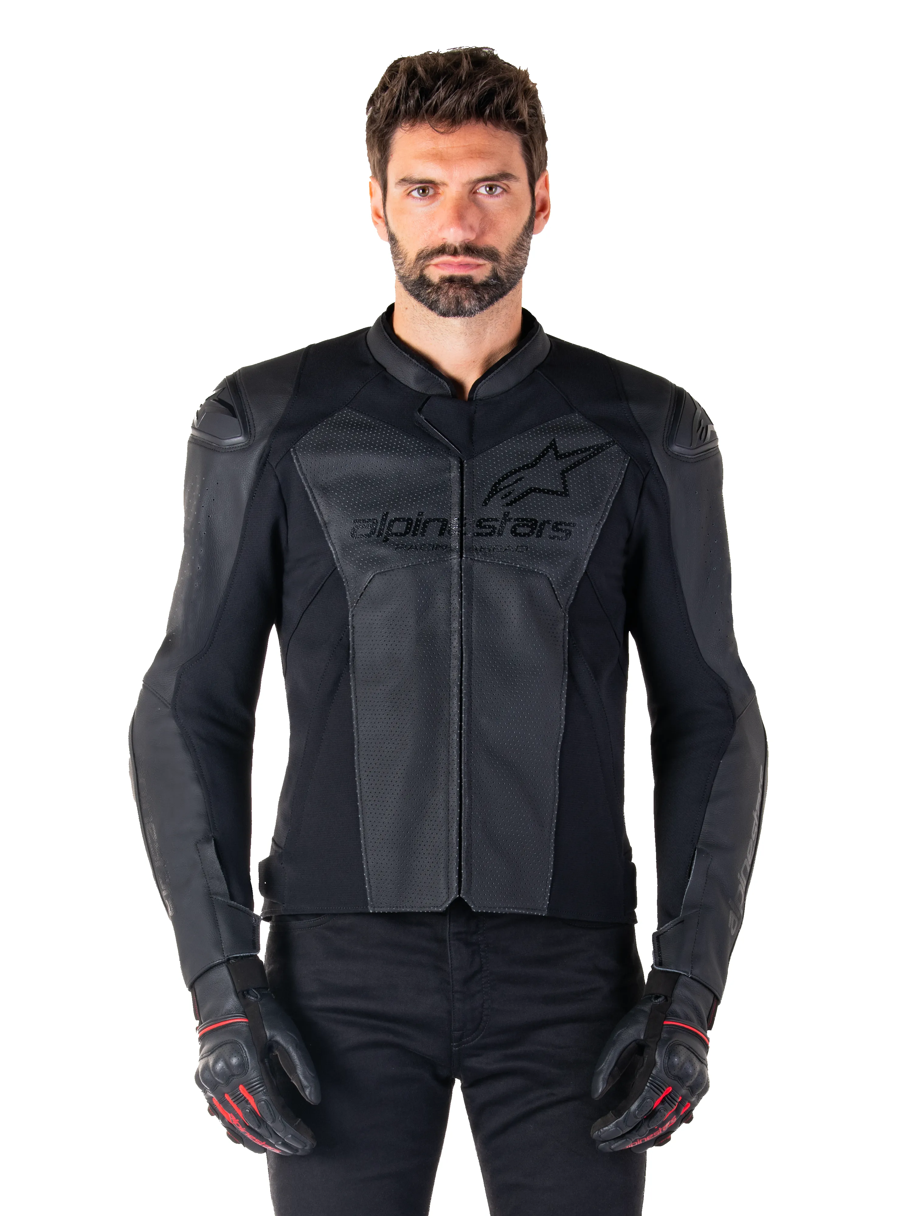 Faster V3 Airflow Leather Jacket sold by Alpine Stars