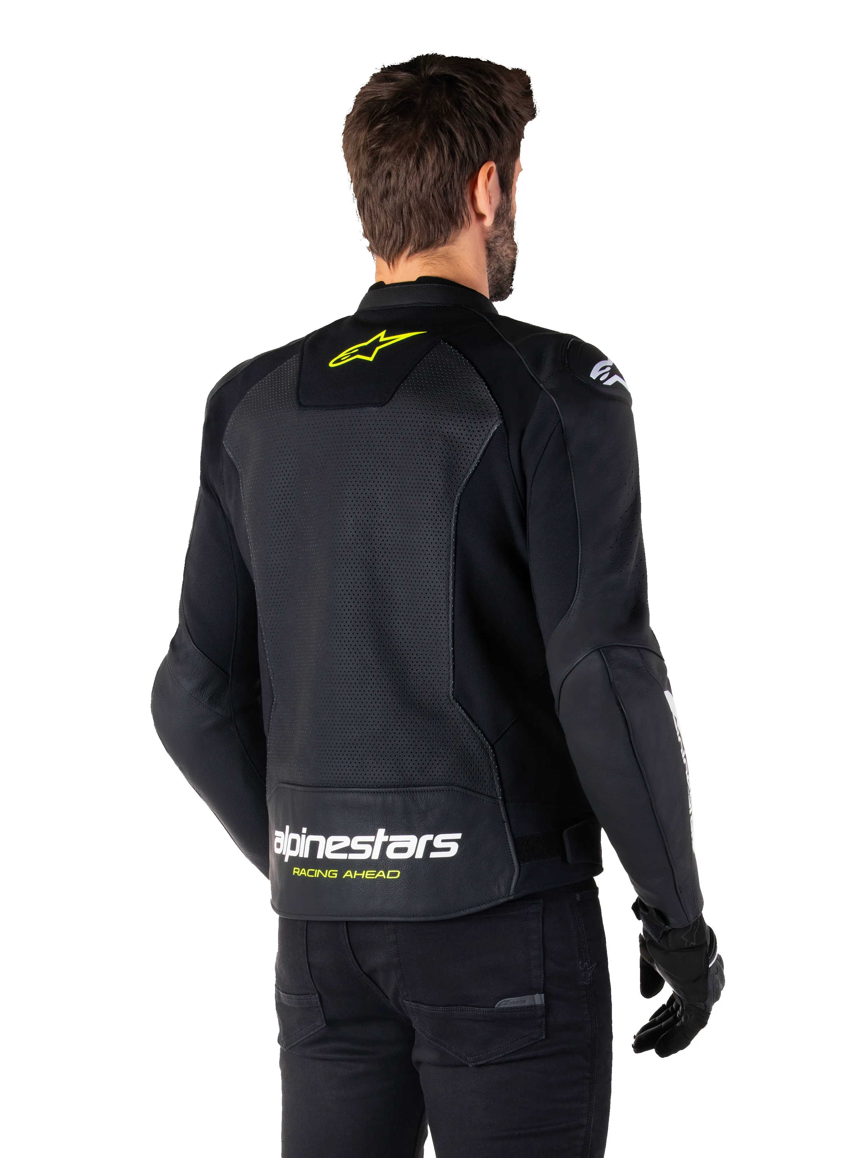 Faster V3 Airflow Leather Jacket sold by Alpine Stars product image thumbnail 4