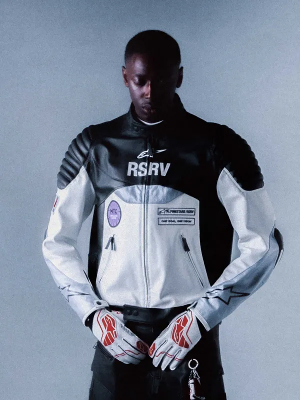 RSRV Threadline Leather Jacket sold by Alpinestars