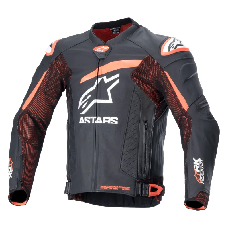 GP Plus R V4 Rideknit Leather Jacket sold by Alpinestars
