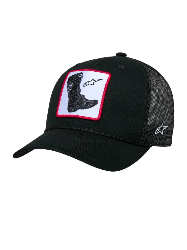 Booted Trucker Hat sold by Alpine Stars
