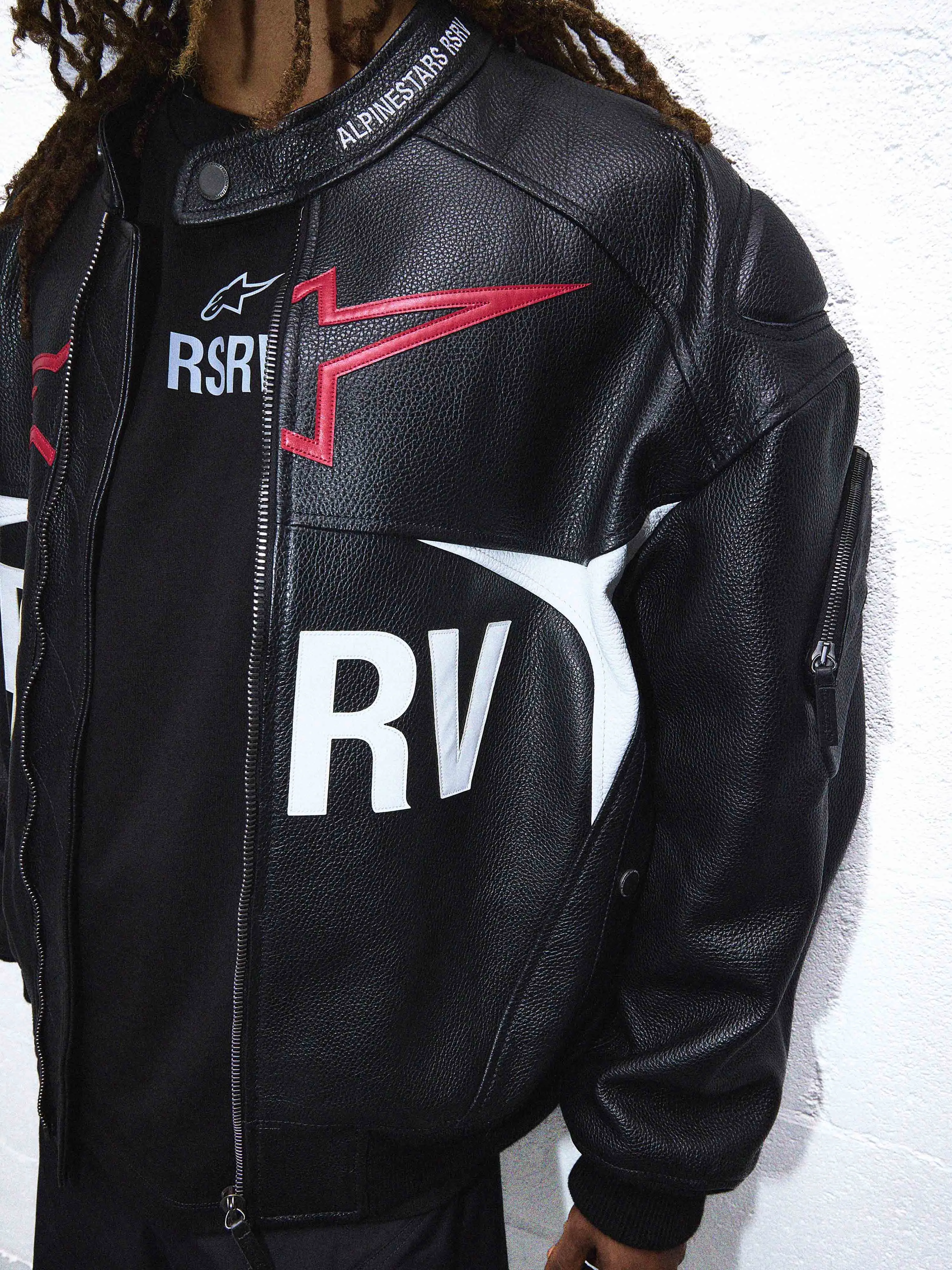 RSRV The Chief Bomber Leather Jacket sold by Alpine Stars product image thumbnail 2