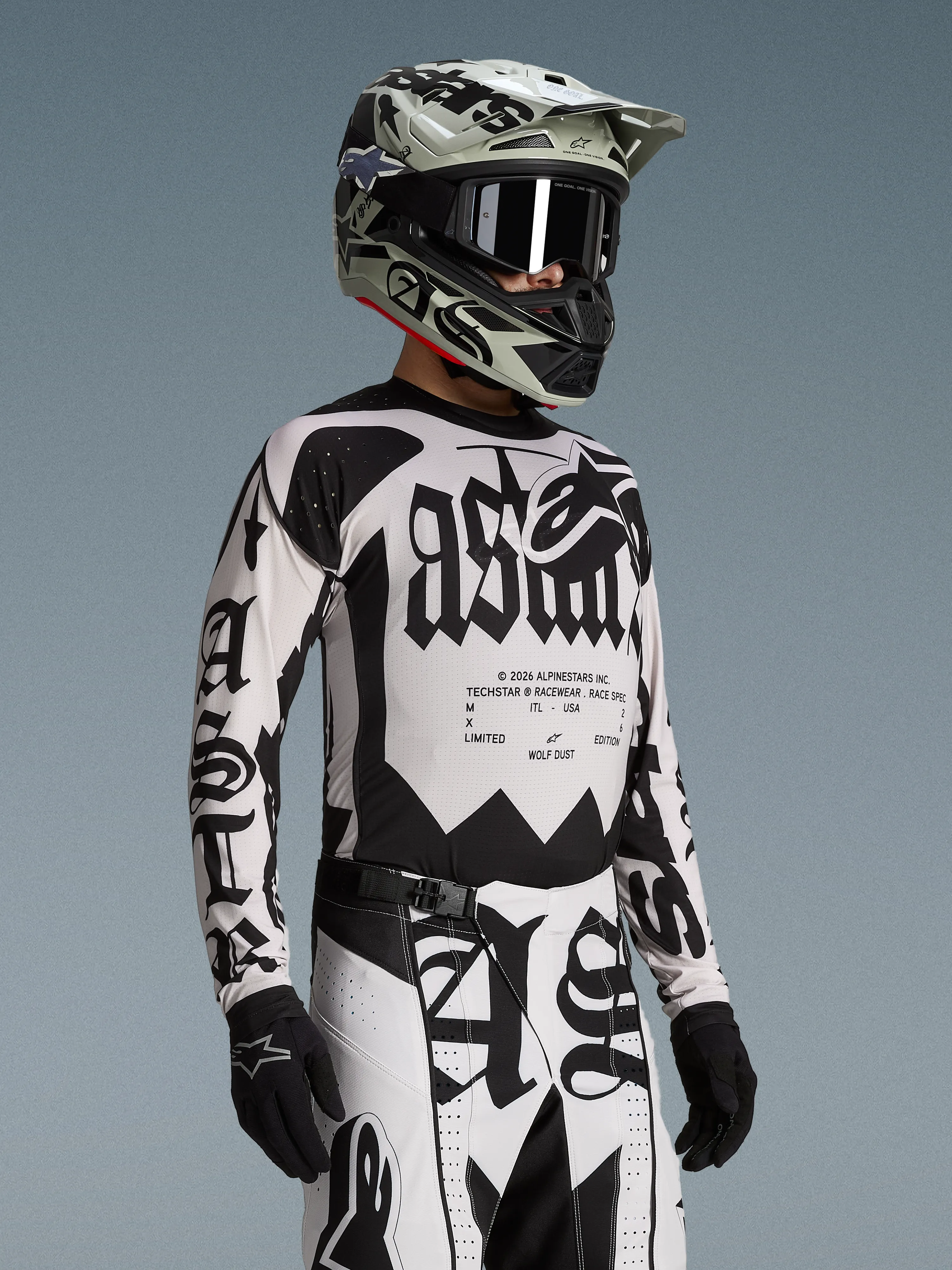 Limited Edition Techstar Wolf Dust Jersey sold by Alpine Stars product image thumbnail 2