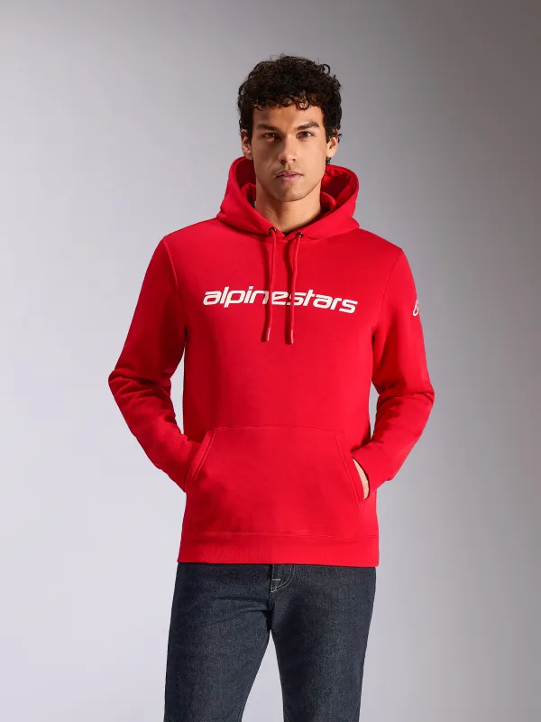 Linear Wordmark V3 Hoodie made by Alpine Stars