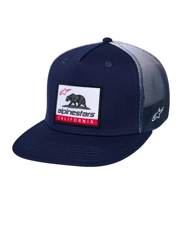 Cali Gradient Trucker Hat made by Alpine Stars