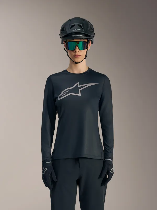 Women Stella A-Dura Ride Jersey - Long Sleeve made by Alpine Stars