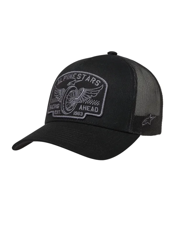 Heritage Patch Trucker Hat made by Alpine Stars