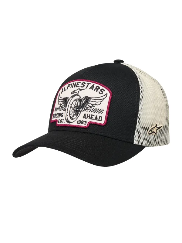 Heritage Patch Trucker Hat made by Alpine Stars