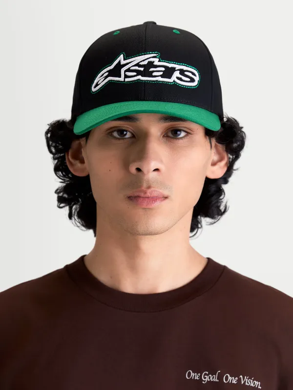 Retro Snapback Hat made by Alpine Stars