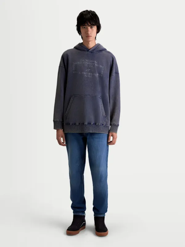 Infinite Washed Oversized Hoodie made by Alpine Stars