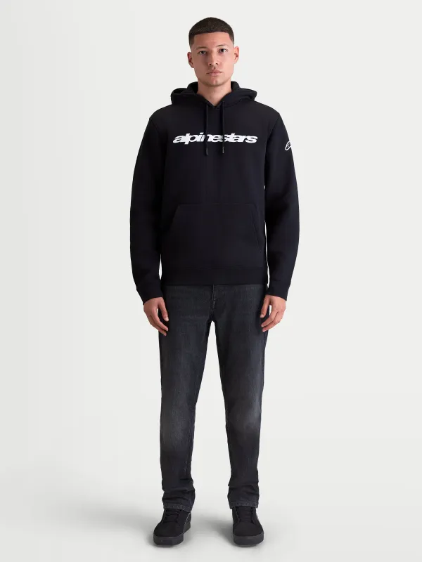 Race Wordmark Hoodie made by Alpine Stars