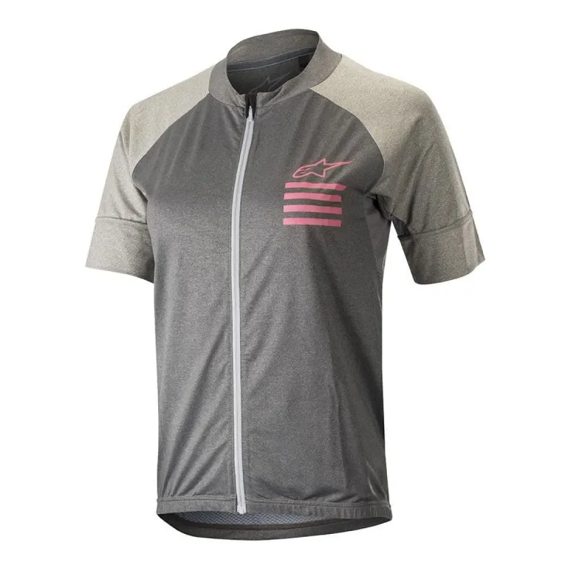 Stella Trail Full Zip Jersey - Short Sleeve sold by Alpinestars