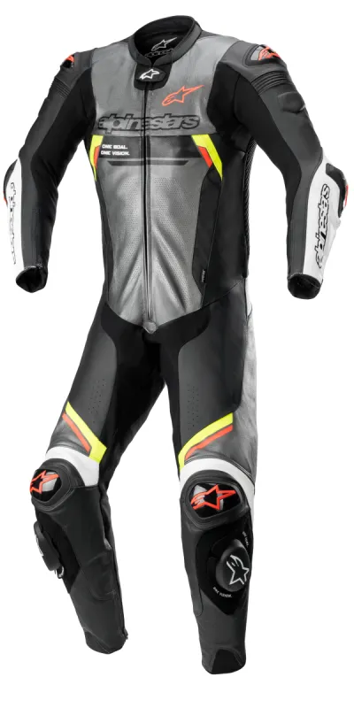 Missile V2 1-Piece Ignition Leather Suit sold by Alpine Stars