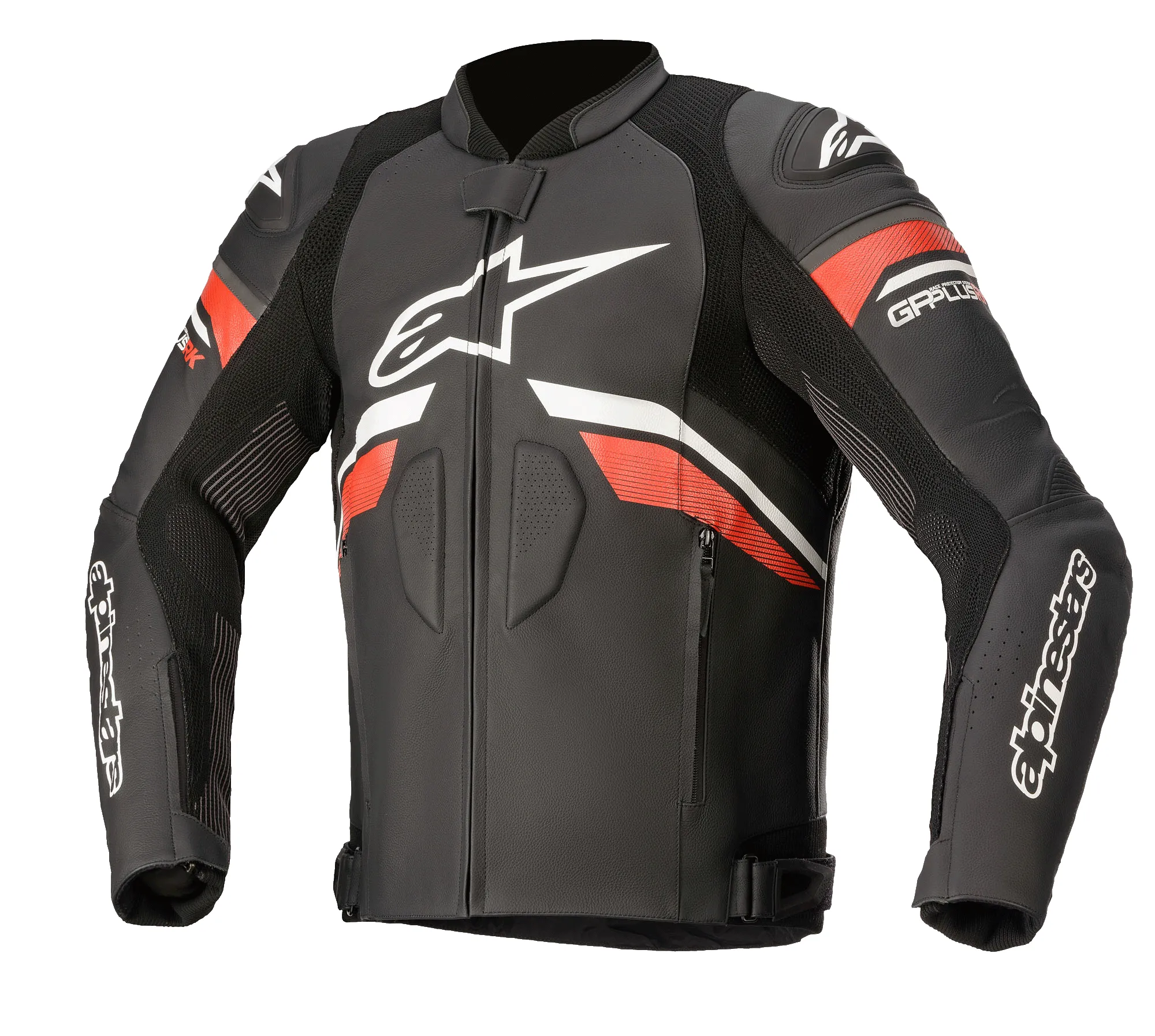 GP Plus R V3 Rideknit® Leather Jacket sold by Alpinestars