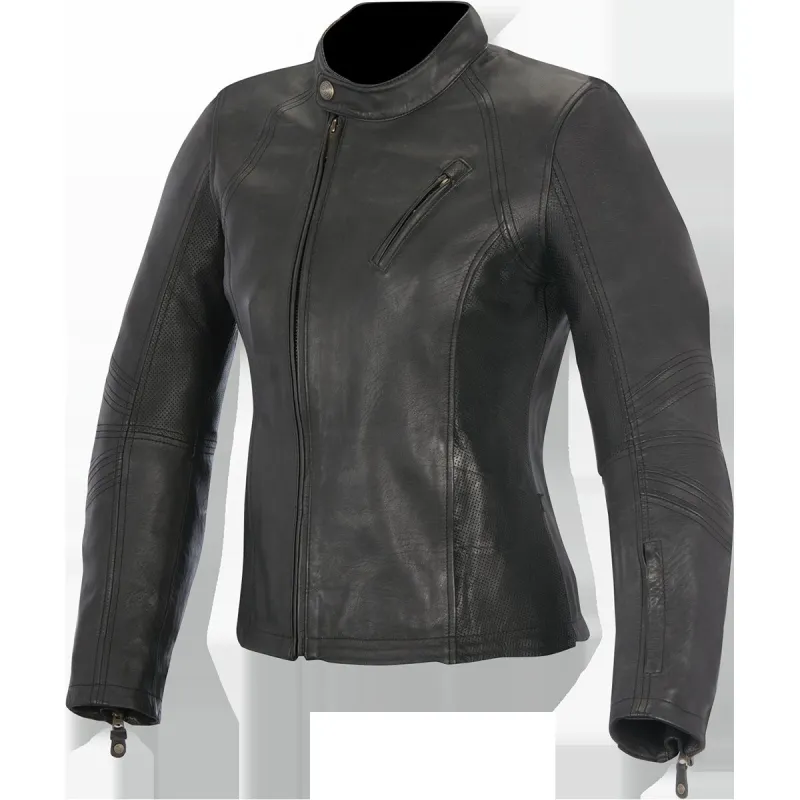 Women Women Stella Oscar Shelly Leather Jacket made by Alpine Stars