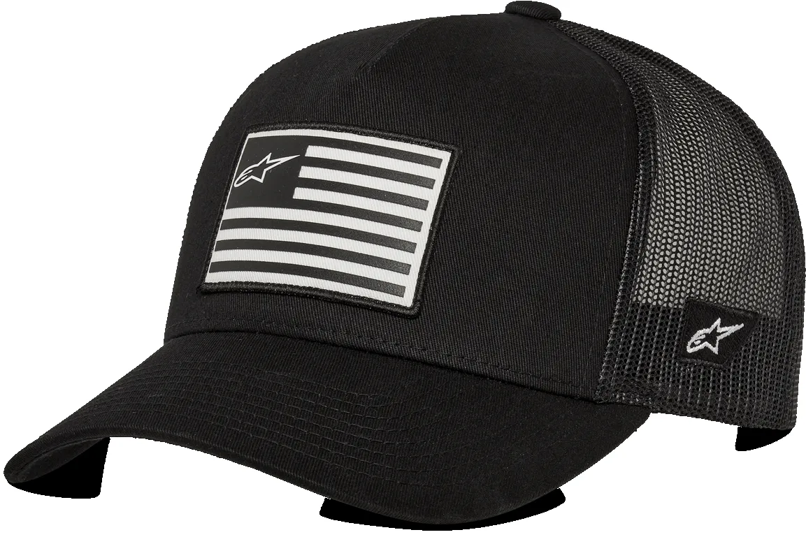 Flag Snapback Hat sold by Alpine Stars product image thumbnail 5