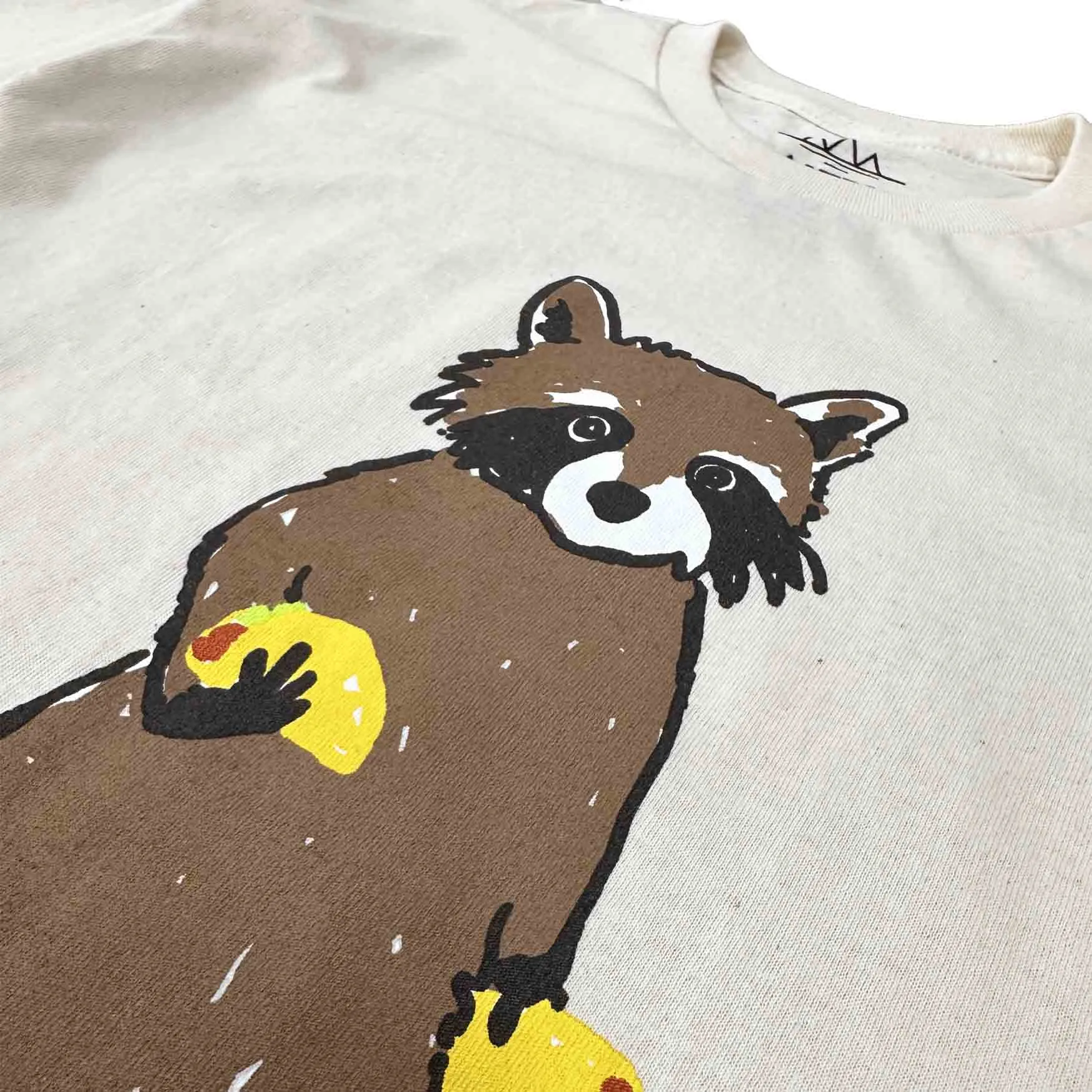 Double Taco Racoon tee shirt sold by Altru product image thumbnail 3