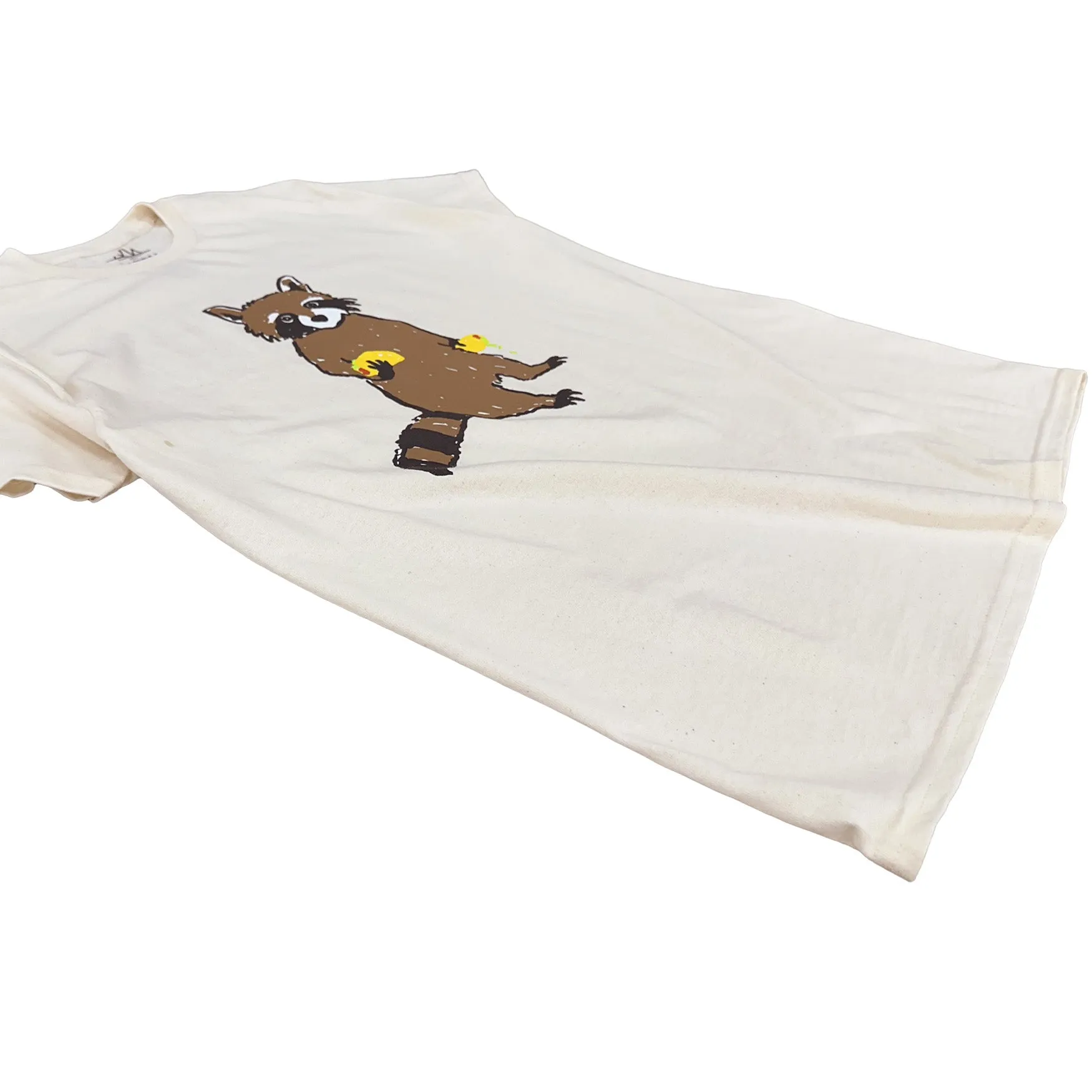 Double Taco Racoon tee shirt sold by Altru product image thumbnail 2