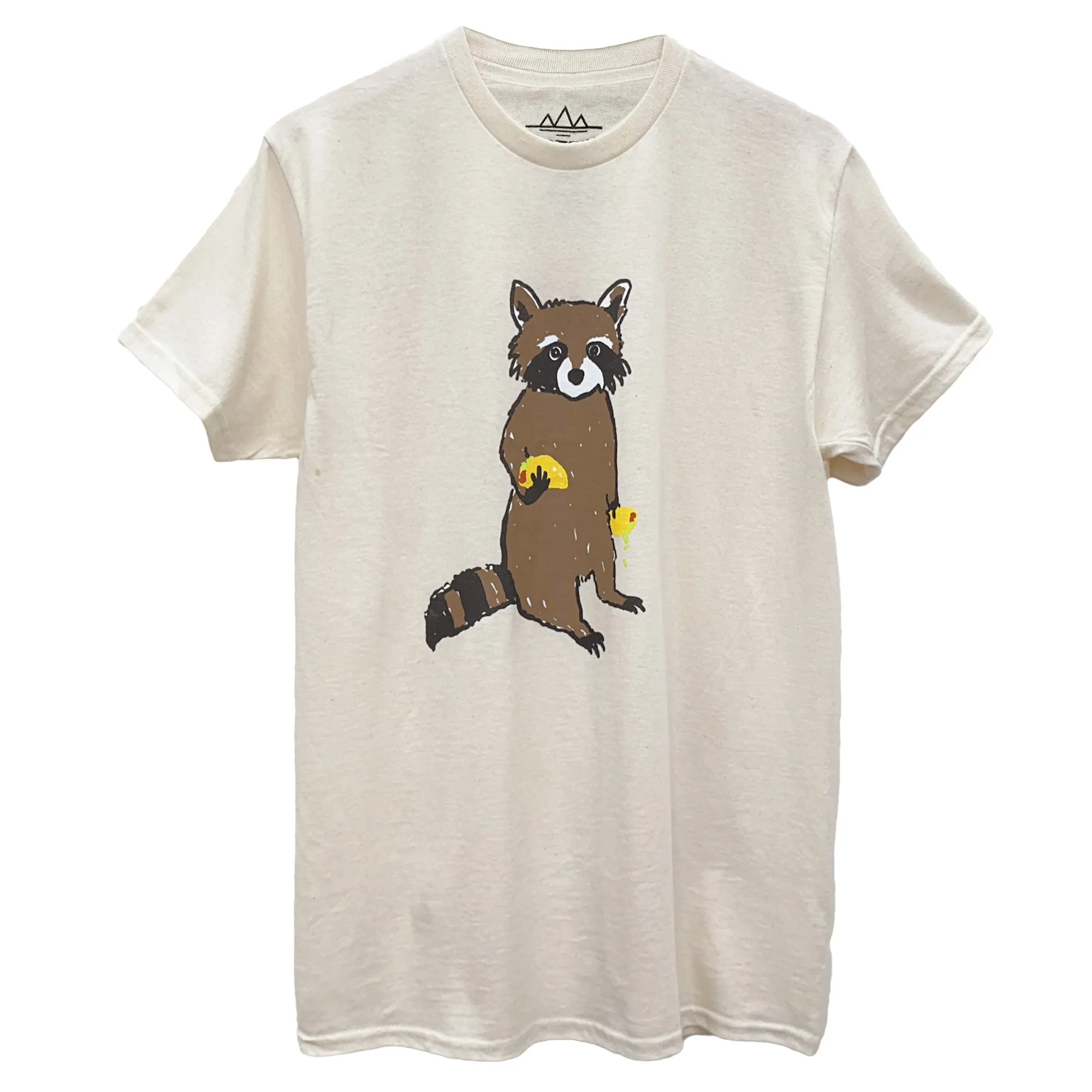 Double Taco Racoon tee shirt sold by Altru
