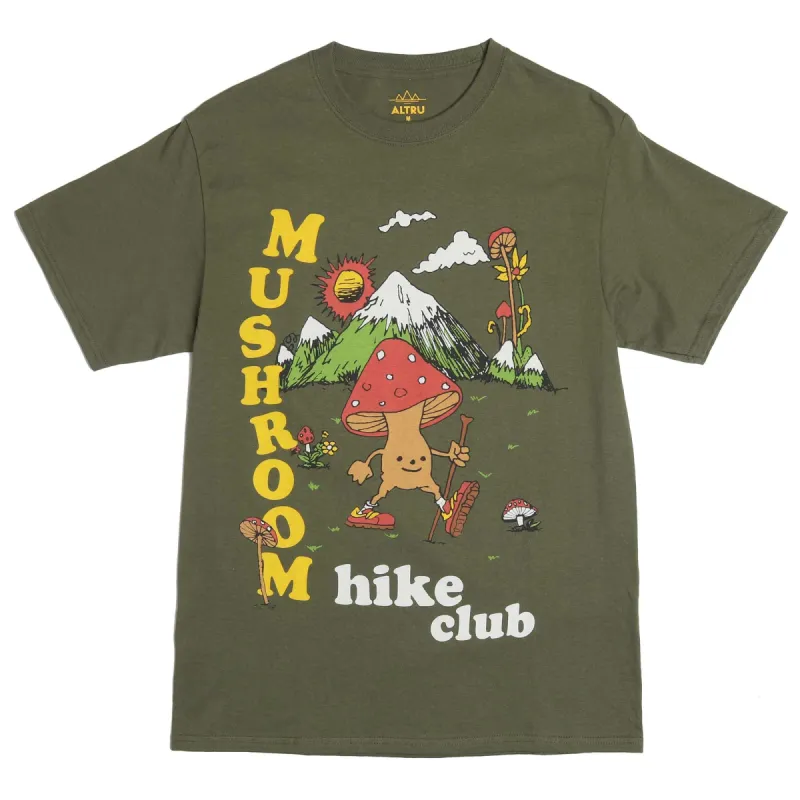 Mushroom Hike Club tee sold by Altru