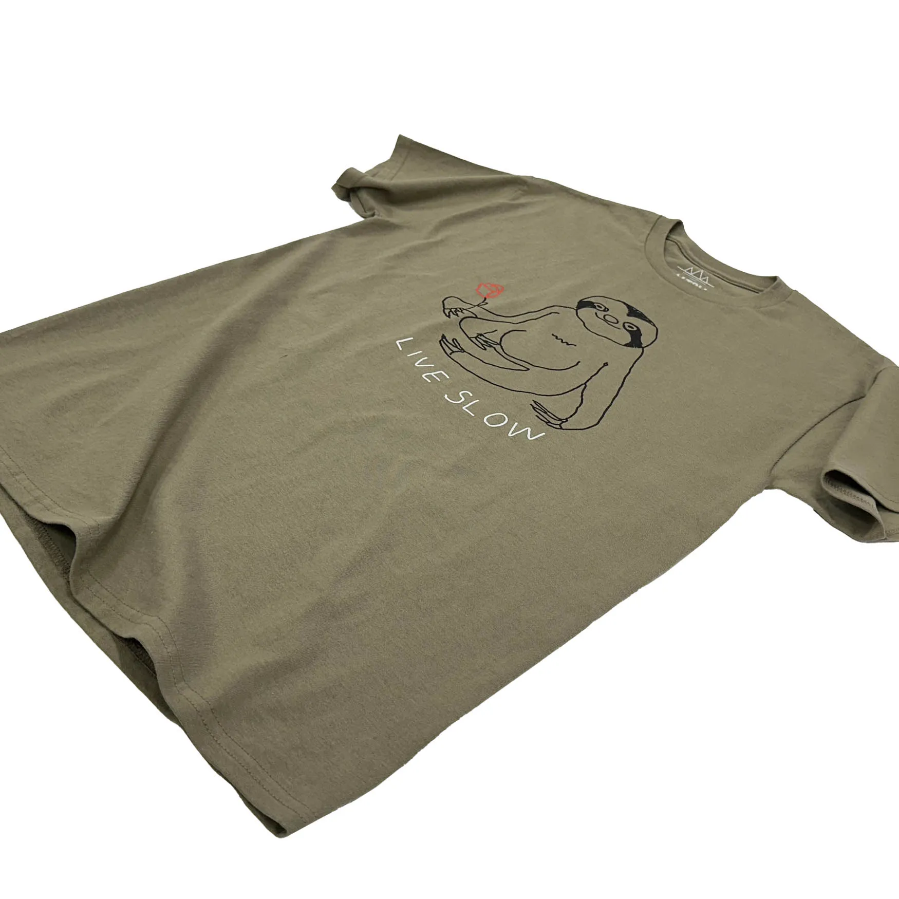 Live Slow Sloth Tee sold by Altru product image thumbnail 5