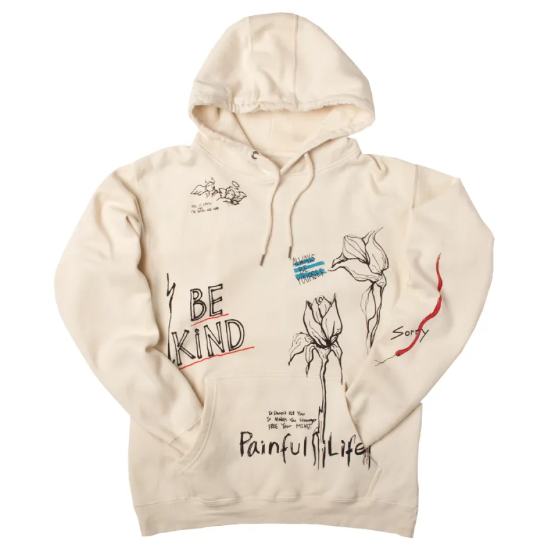 Be Kind Art Graphic Hoodie sold by Altru