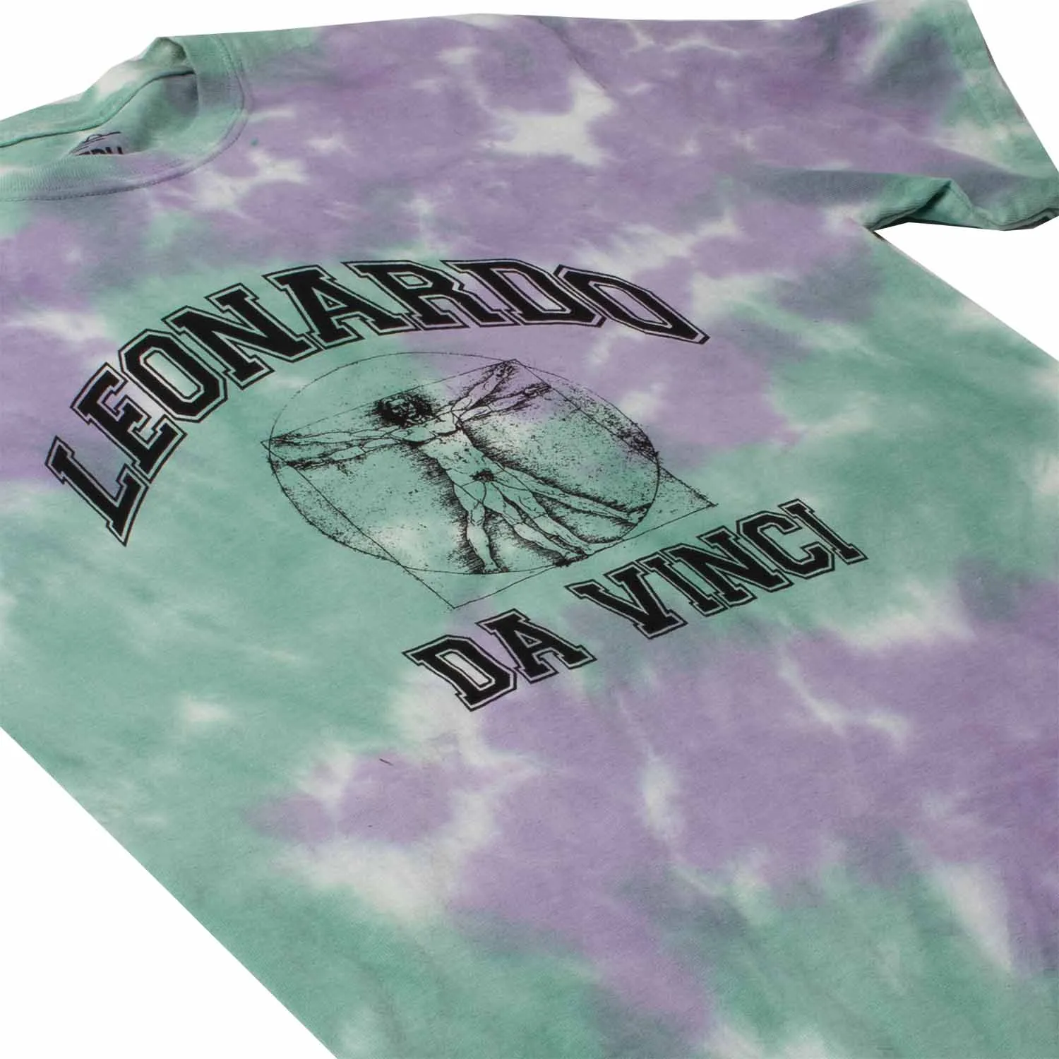 Leonardo Da Vinci tie-dye tee sold by Altru product image thumbnail 4
