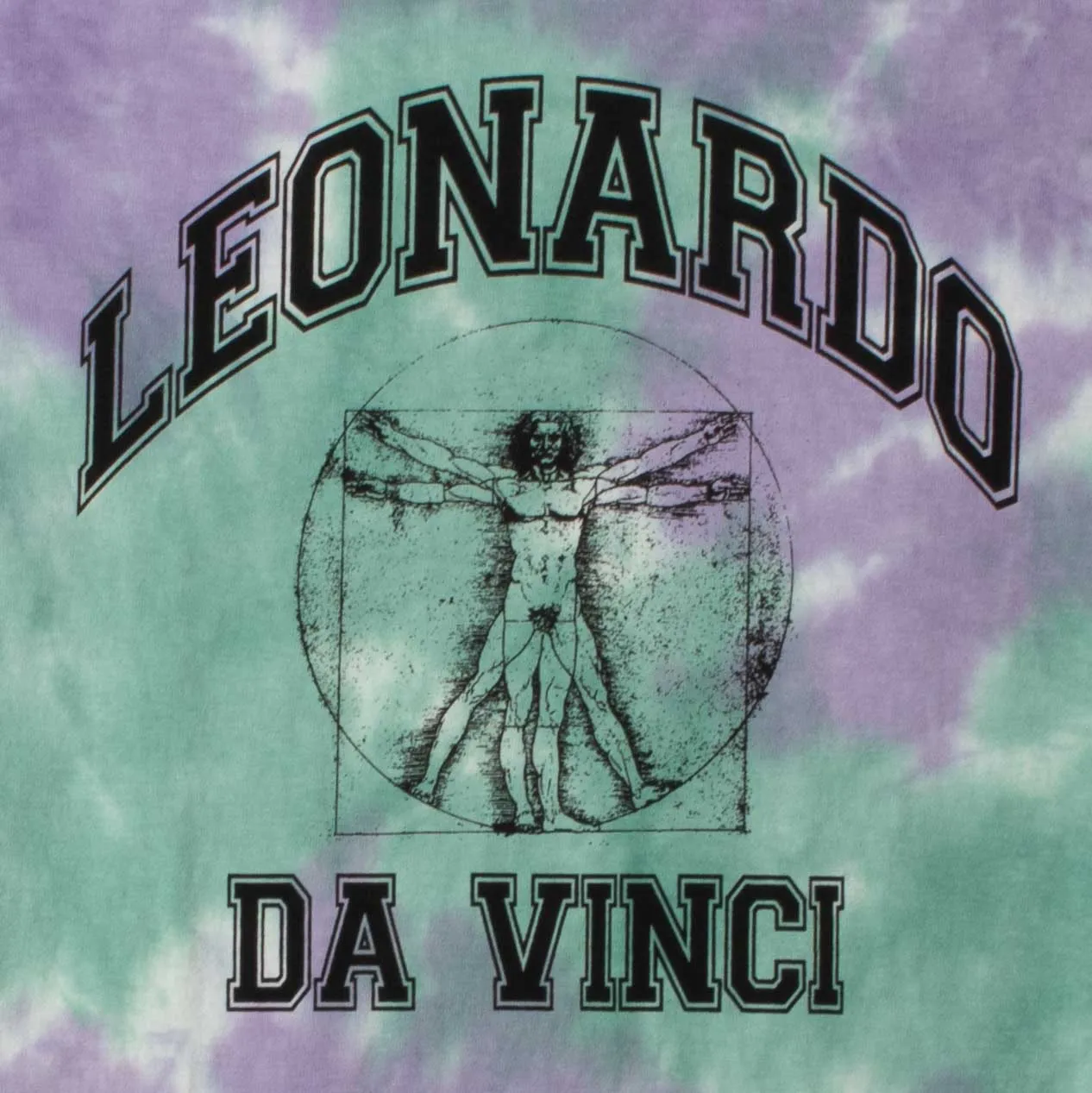 Leonardo Da Vinci tie-dye tee sold by Altru product image thumbnail 2