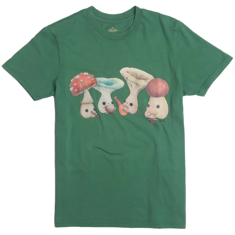 Abi Toads Fungi tee sold by Altru
