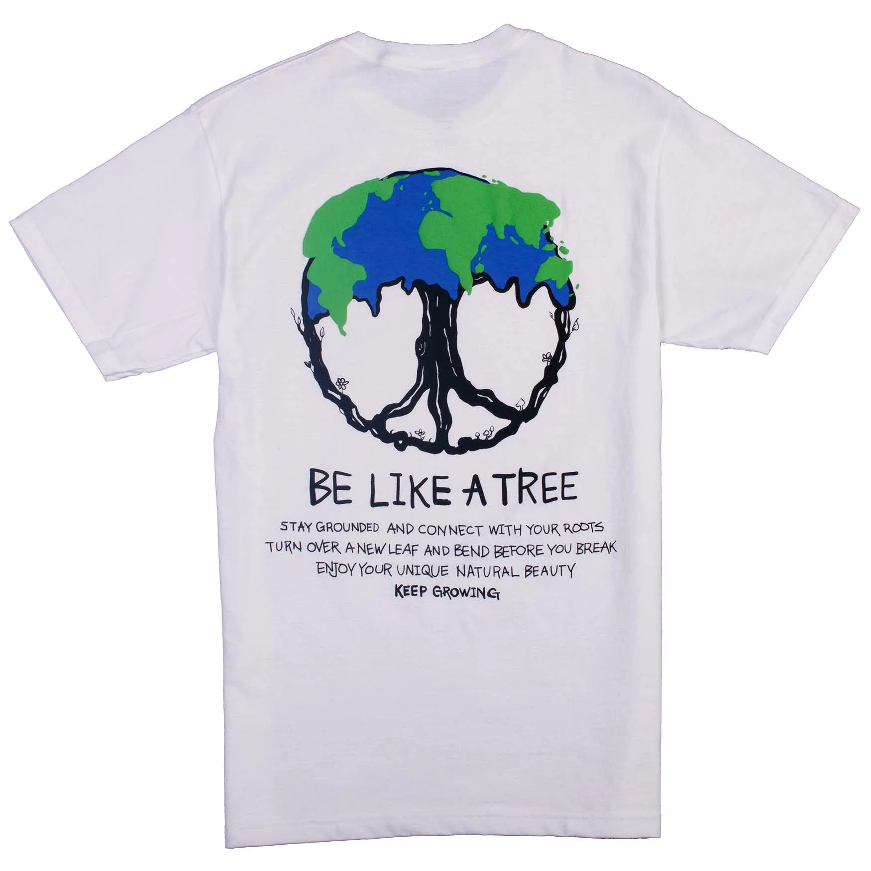 Be Like A Tree puff ink tee sold by Altru product image thumbnail 3