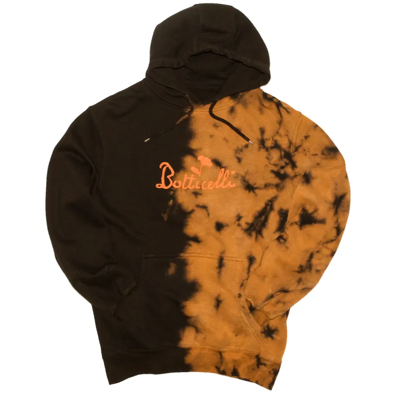 Botticelli Half Black Bleach Relaxed Fit Hoodie Sweatshirt sold by Altru