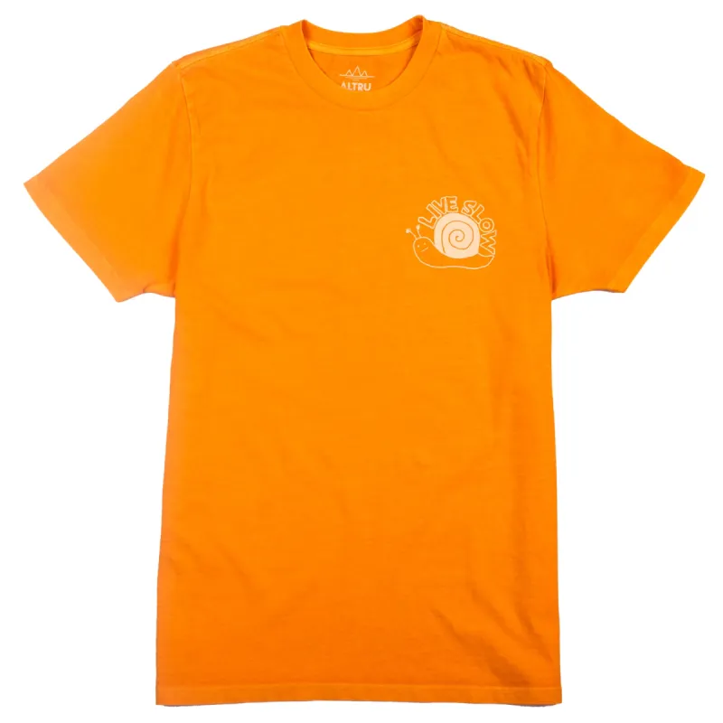 LIVE SLOW SNAIL tee sold by Altru