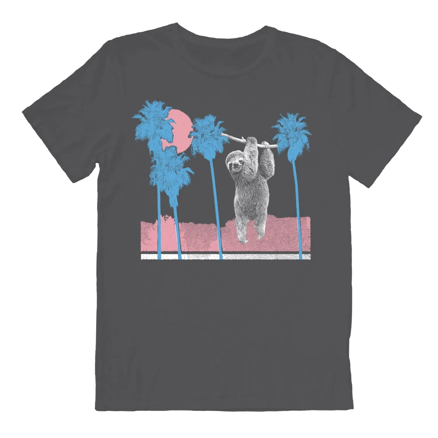 Sloth Hang Palm Tree Tee sold by Altru