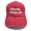 "Solvem Probler" 6 Panel Low Profile Embroidered Cap sold by Altru