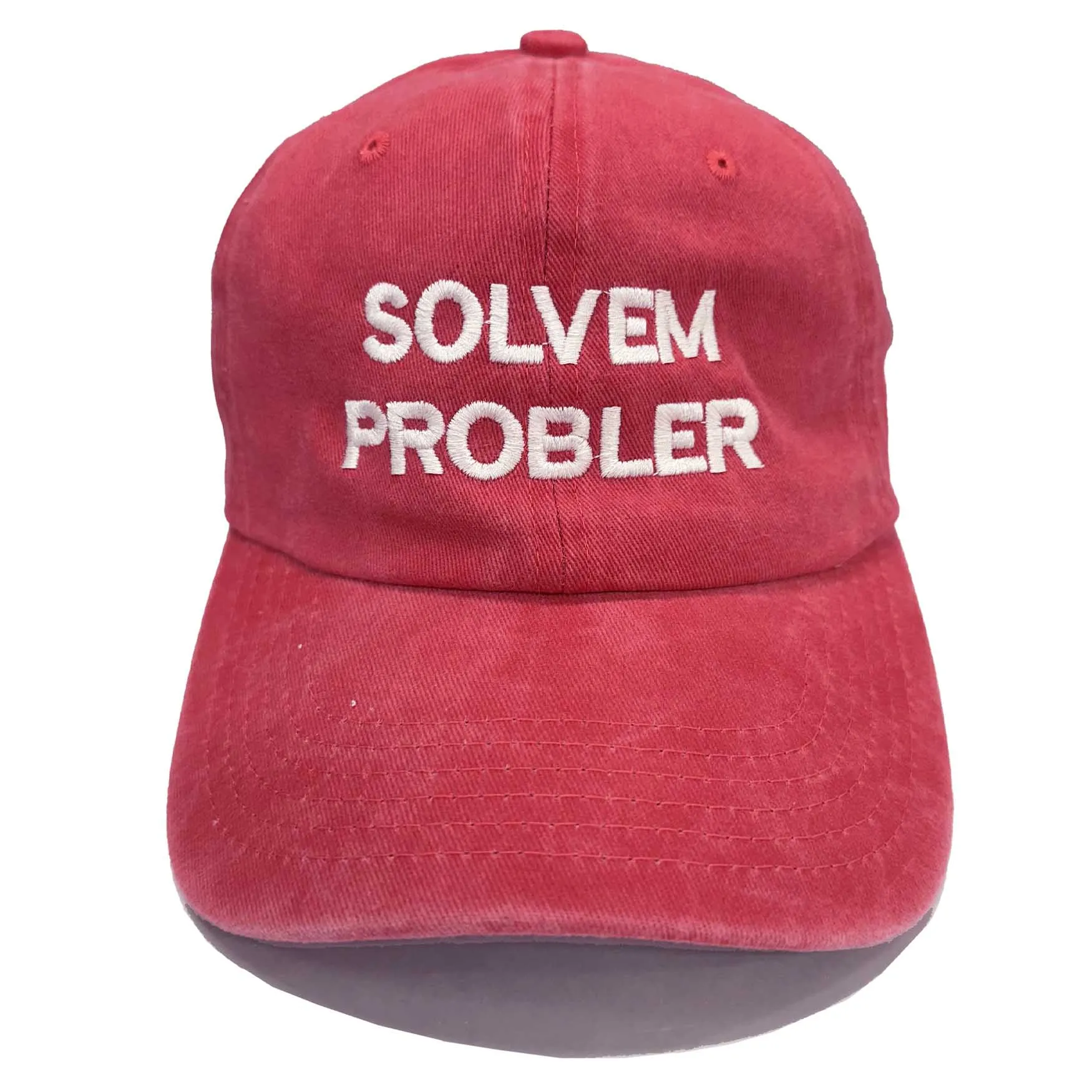 "Solvem Probler" 6 Panel Low Profile Embroidered Cap sold by Altru product image thumbnail 5