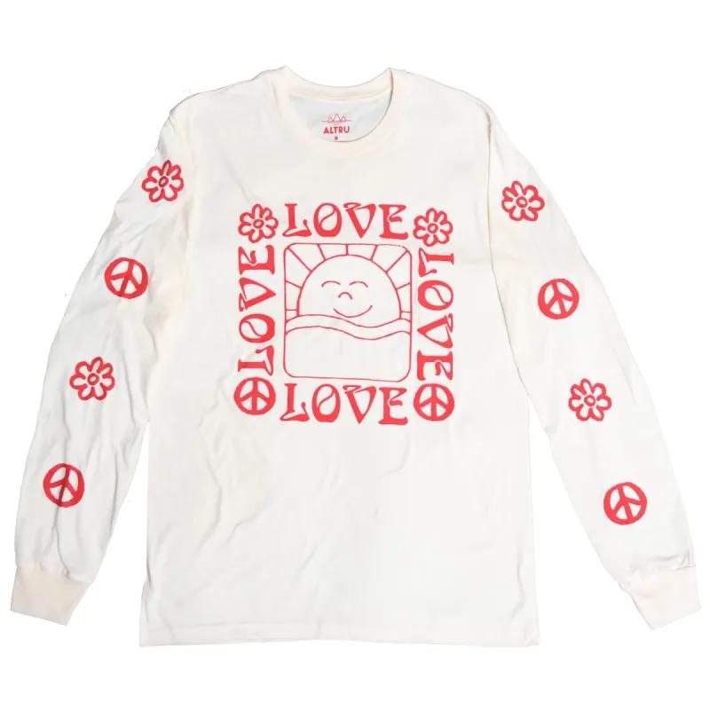 LOVE L/S graphic t-shirt sold by Altru