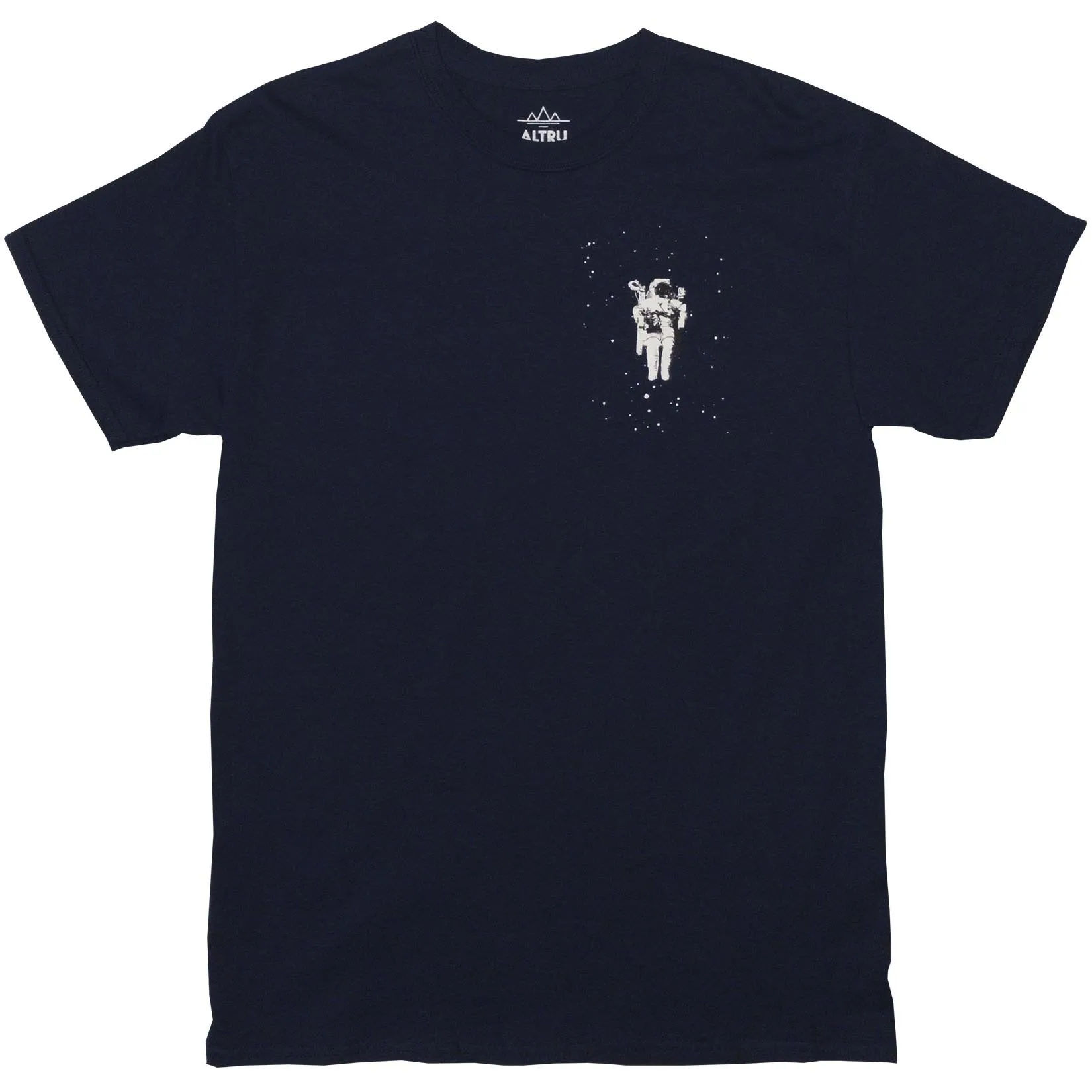 Space Floater NAVY graphic tee by Altru Apparel sold by Altru